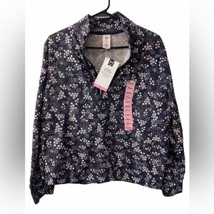 Women’s size small Members Mark Travel Pullover. So soft and the floral is fire!
